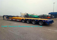 Tri Achsen 50 Tonnen SINOTRUCK niedrige Bett-Hochleistungsanhänger-für Maschinen-Transport