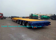 Tri Achsen 50 Tonnen SINOTRUCK niedrige Bett-Hochleistungsanhänger-für Maschinen-Transport