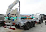 Fuwa 13 Tonnen-Achsen-Hafen-Handhabungsgeräte Sidelifter-Behälter-Anhänger für das Anheben