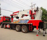 12 50 Tonnen-der LKW brachte des Geschäftemacher-8x4 Arbeitshöhe der Knöchel-Boom-Kran-50m an