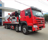 12 50 Tonnen-der LKW brachte des Geschäftemacher-8x4 Arbeitshöhe der Knöchel-Boom-Kran-50m an