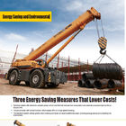 Strecken der hydraulischer 120 Tonnen-mobile Kran SANY XCMG/Off Road energiesparendes RT120U