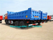 Blaues BEIBEN 40 Tonnen-Kipplaster-Hochleistungstrommel-LKW Soem-Service verfügbar