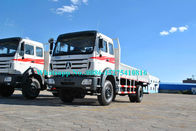 Weiß aller Rad-Antriebs-Schwergut-LKW 35 Tonne mit langer Lagerschwelle der Kabinen-eine