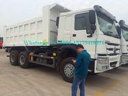 Weißer Geschäftemacher Bergbau-Dump-Kipper-/Kippwagenvolvo-Technologie der Farbe HOWO 371/336/290/266HP 6x4 10 für Laos Myanmar