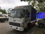 FAW 4x2 Verschiebung des Diesel-LED Schirm-bewegliche Werbungs-LKW-3707ml
