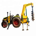 Hydrualic-Bohrer-Kran-Stapel-Antriebs-Traktor angebrachte Hammer-Anhäufungs-Maschine 100HP