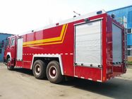 Roter spezieller Zweck-LKW, Feuerbekämpfungs-LKW HOWO-Hochleistungsnotfall6x4