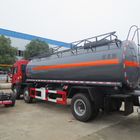 Rote Salzsäure-Tanklastzug-Dieselkraftstoff-Art Schaltgetriebe FAW 15000L 8×4