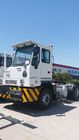 Sinotruk HOVA des Euro-2 Terminalrad lastwagen-Traktor-LKW-4x2 6 für Hafen
