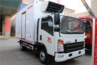 Howo-Licht kühlte Fracht-LKW 3 Laufwerksart der Tonnen-Kapazitäts-4X2