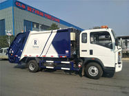 5 oder 8 Tonnen ³/Kollektor-LKWs des Abfall-Abfall-Verdichtungsgerät-HOWO 4x2 140HP 8m