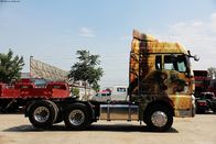 Niedriger Traktor-LKW-Kopf-umfangreicher Kraftstofftank 400L des Ölverbrauch-6*4