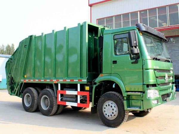 Transport-Kompressions-Müllwagen 9,726 L Verschiebung spezieller Zweck SINOTRUK HOWO