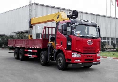 4 LKW brachte der Achsen-8x4 Kran, der 12 Tonnen-hydraulischen LKW-Kran an