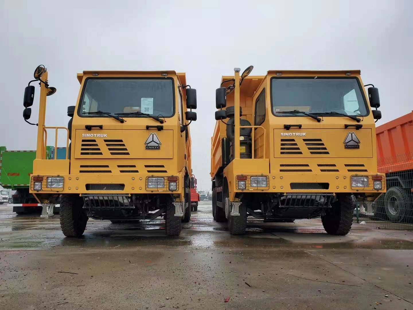ZZ5707S3840AJ 70 Tonnen schwere Bergbau-LKW-mit HW7D-Kabine