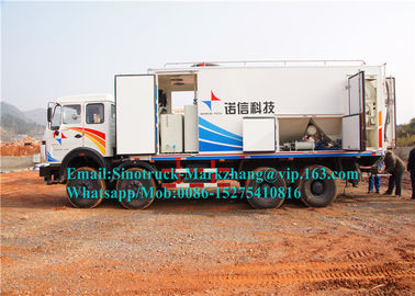 Schwerer Bergbau, der Ausrüstung ANFO-Emulsions-LKW mit Fahrgestellen HOWO 8x4 zerquetscht