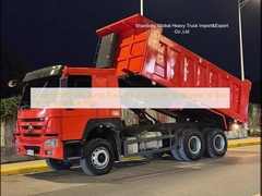 Gebraucht-HOWO 6X4 Müllwagen 371, 375 336 PS 10-Radfahrzeug 30 Tonnen Kipper-Lkw niedriger Preis