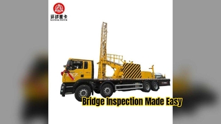 HOWO-Brückeninspektionsfahrzeug unter Brückenzugang
