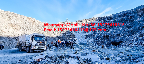 Sicherheit Zuverlässigkeit Laufwerk Massenlastwagen 15/20/25Ton Schweres Ammoniumohlenexplosive Emulsion ANFO LKW MMU MEMU Für die Mongolei DR KONGO PERU Ghana Bergbausprengung