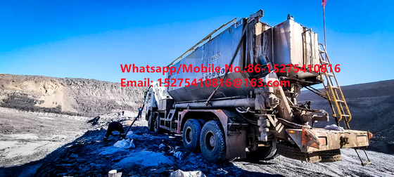 Gute Wertschöpfung Sicherheit Zuverlässigkeit Lauffläche Massenlastwagen 15/20/25Ton Schweres Ammoniumohlenexplosive Emulsion ANFO LKW MMU MEMU Für die Mongolei DR KONGO PERU Ghana Bergbausprengung BCLH/BCRH/BCZH
