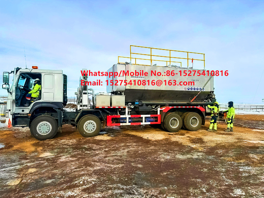 Hochfeste Edelstahl Sicherheit Zuverlässigkeit Lauffläche Massenlastwagen 15/20/25Ton Schweres Ammoniumohlenexplosive Emulsion ANFO LKW MMU MEMU Für die Mongolei DR KONGO PERU Ghana Bergbausprengung BCLH/BCRH/BCZH