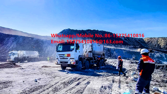 Hochleistungsfähige China Sicherheit Zuverlässigkeit Fußboden Massenlastwagen 15/20/25Ton Schweres Ammoniumöl Sprengstoff Emulsion ANFO LKW MMU MEMU Für die Mongolei DR KONGO PERU Ghana Bergbau Blasting BCLH/BCRH/BCZH