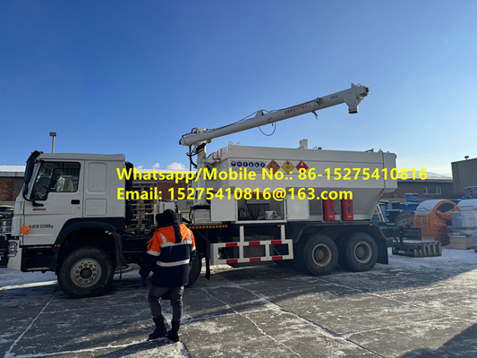 Anpassung von gutem Wert HOWO 15/20/25T BCLH-15 An-Ort gemischte granulare Ammonium-Explosive ANFO Lastwagen Emulsion mobile Explosive Fertigungseinheit MEMU MMU BCLH/BCZH/BCRH
