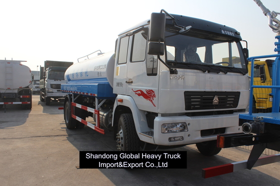 Sinotruk Shacman 4*2 Lh/Rhd 340 PS Kraftstoffbehälter