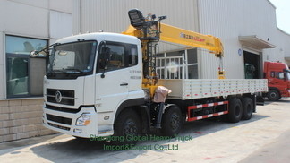 China Marke Fabrik Schwerlast-Boom-Truck Mobilkran montiert