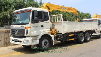 China Marke Fabrik Schwerlast-Boom-Truck Mobilkran montiert