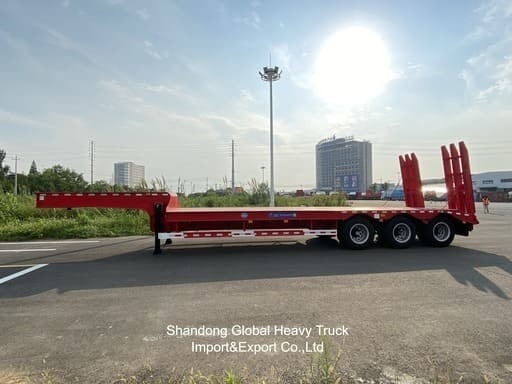 Neue Modelle von Multi-Achs-Schwerlast-Low-Flatbed-Semi-Trailern mit Direktverkauf aus der Fabrik