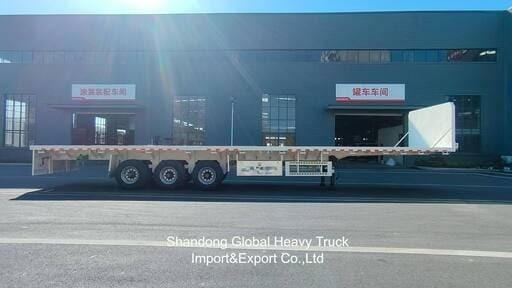 Neue Modelle von Multi-Achs-Schwerlast-Low-Flatbed-Semi-Trailern mit Direktverkauf aus der Fabrik