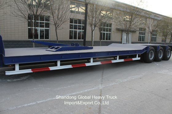 Chassis 60 Tonnen 3 Achsen 2 Achsen Lowboy Lowbed Lowbed Halbanhänger