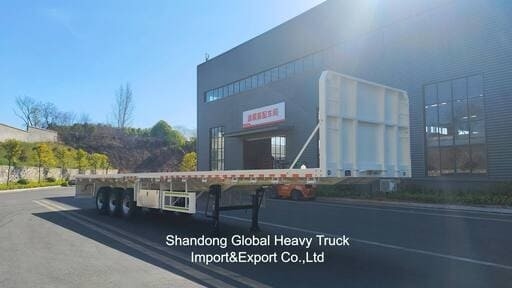 20FT/40FT/45FT 2/3/4 Achsen Container / Ladung Flatbed / Plattform / Flat Deck Semi-Truck Anhänger