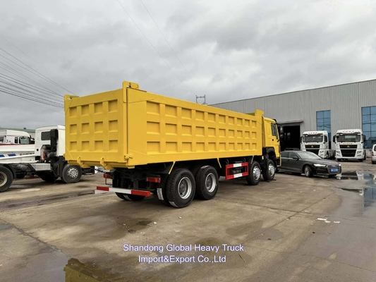 Sinotruck Howo 50 Tonnen Dump Trucks 8x4 375 PS Euro2 Schwerlastwagen Neue und gebrauchte Dump Tipper Trucks