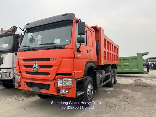Chinesischer Sinotruck Howo 371 Gebraucht-Tipper 6x4 30-Tonnen-Kanister Gebraucht-Dump-Truck