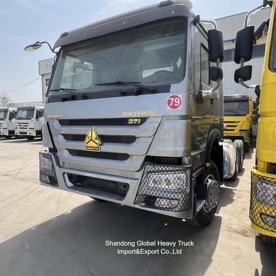 10 Räder 6X4 40t Sinotruk HOWO Container Frachtanhänger Traktor Kopf Lkw