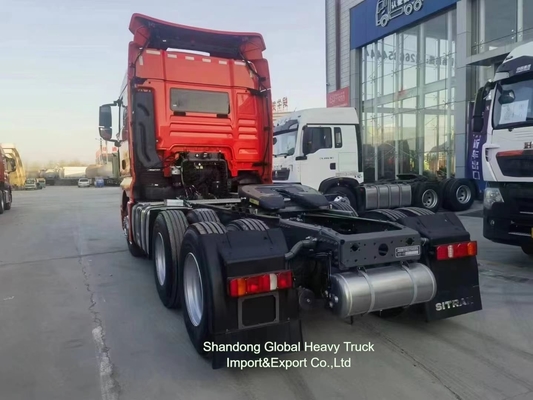 10 Räder 6X4 40t Sinotruk HOWO Container Frachtanhänger Traktor Kopf Lkw