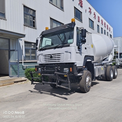 HOWO 8 Kubikmeter Zementmischer Pumpenmaschine Gebrauchtbeton-Zementmischer-Lkw zum Verkauf