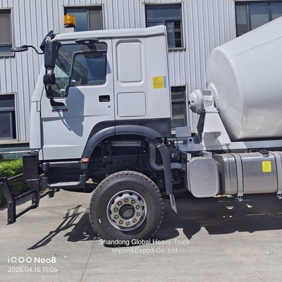 HOWO 8 Kubikmeter Zementmischer Pumpenmaschine Gebrauchtbeton-Zementmischer-Lkw zum Verkauf