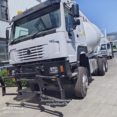 HOWO 8 Kubikmeter Zementmischer Pumpenmaschine Gebrauchtbeton-Zementmischer-Lkw zum Verkauf