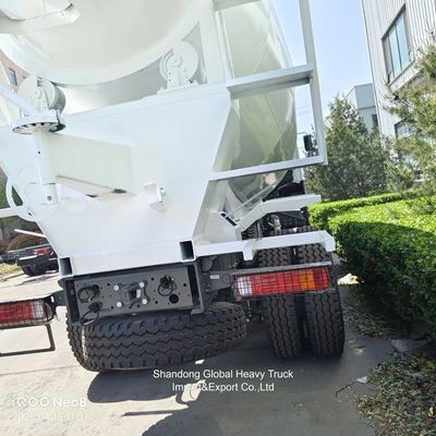 HOWO-Betonmischwagen mit 371 PS Motor, 6x4 Antriebsart und 8-9 cbm Fassungsvermögen für effizientes Betonmischen