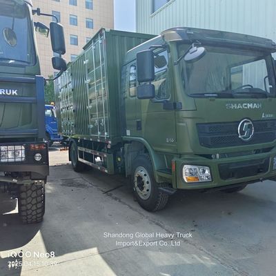 Sinotruk HOWO 4×2-Antriebs-LKW mit 210 PS Motor und Aluminium-Legierung Wellblech-Kastenwagen