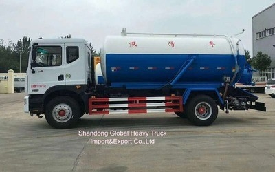 Shacman 4X2 F3000 16000-22000 Absaugung Abwasser Vakuum Abwasser Absaugung Lastwagen Warmverkauf von der Originalfabrik
