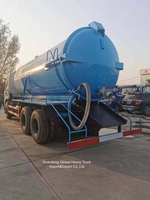 16cbm Shacman Stuhlsaugfahrzeug Abwasser-Tanker Lastwagen Abwasser-Saugwagen