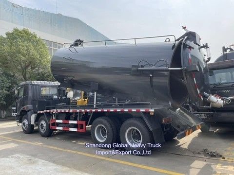 FAW 6X4 Antrieb Hochdruckpumpe 20000L Kapazität Abwassersauger für effiziente Abwasserreinigung
