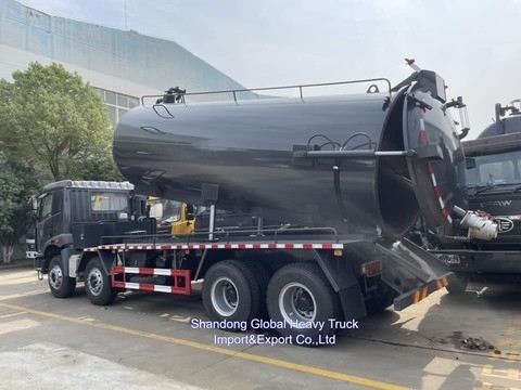 FAW 6X4 Hochdruckpumpe 20000L 20 Tonnen Abwasserreinigung Saugwagen
