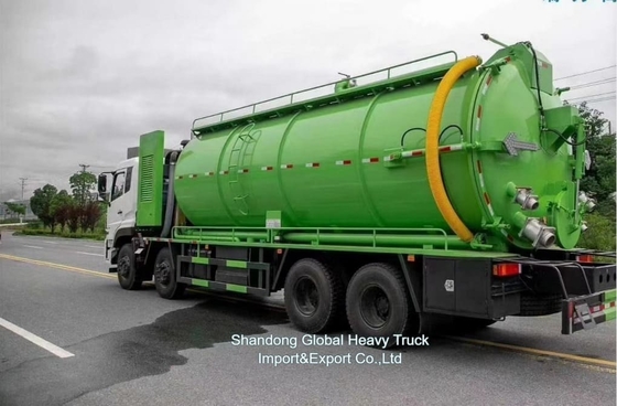 Fabrikpreis 8*4 380 PS Abwassersauger Dongfeng Chassis 18000L Tank
