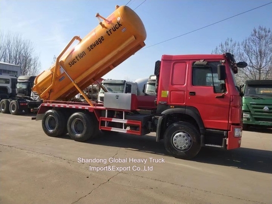 Dongfeng 6X4 18cbm 18tons Vakuum Abwassersauger Tankwagen Vakuum Abwassersauger